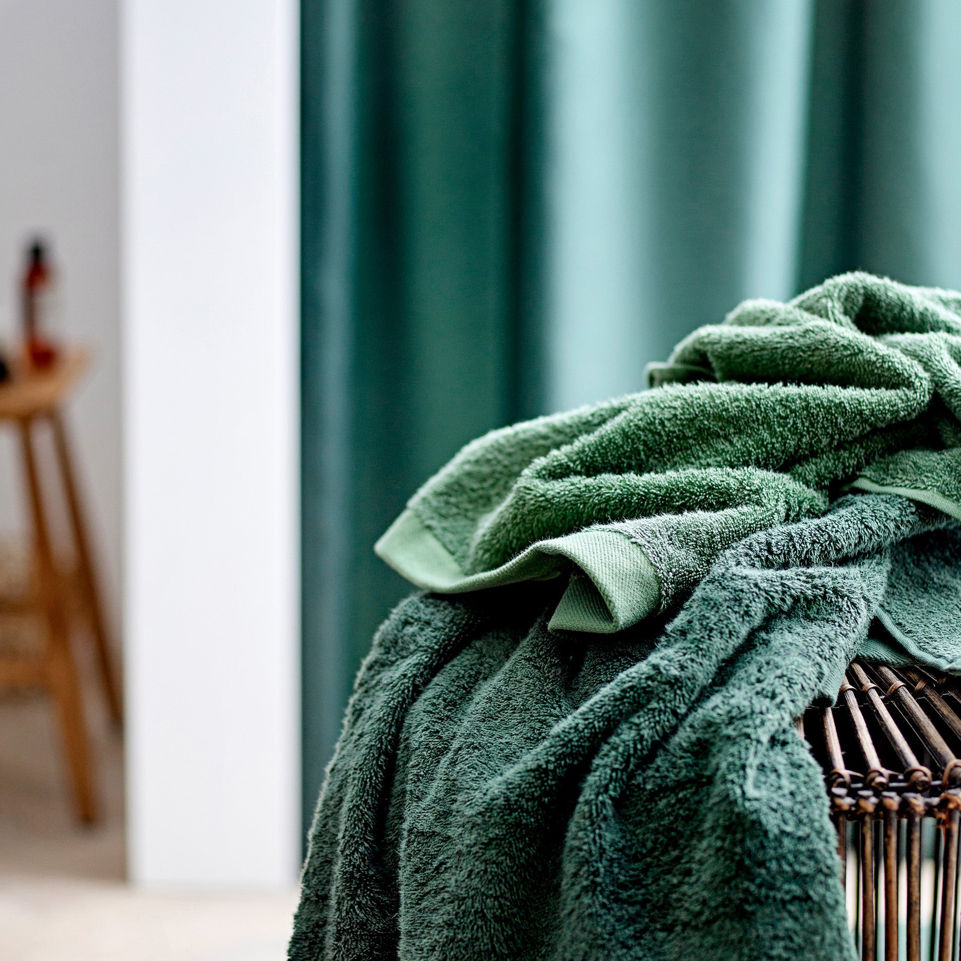 Comfort vaskeklud 30x30 cm pine green